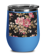 pink and black floral wg